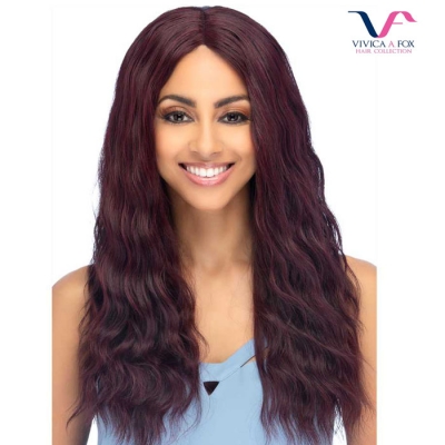 Vivica A Fox Amore Mio Collection Natural Baby Invisible Center Part Lace Front Wig - AL-SHOARA