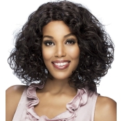 Vivica A Fox Remi Hair Natural Brazilian Swiss Lace Front Wig - BOUNCY