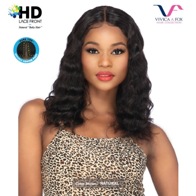 Vivica A Fox 100% Remi Natural Human Hair Lace Front Wig - BRIXTON