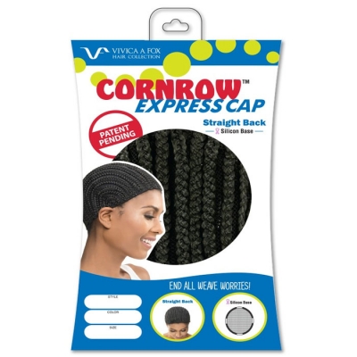 Vivica A Fox Cornrow Express Cap Silicon Straight Back - CEXSTSL-S