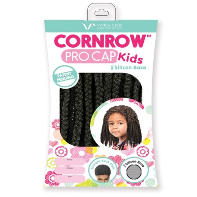 Vivica A Fox Cornrow Pro With Silicon Base Straight Back For KIDS - CPRSTSL-K