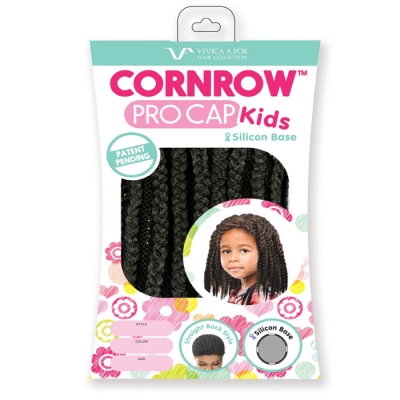 Vivica A Fox Cornrow Pro With Silicon Base Straight Back For KIDS - CPRSTSL-K