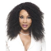 Vivica A Fox Remi Natural Baby Invisible Side Part Lace Front Wig - FUNKY