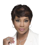 Vivica A Fox Human Hair Pure Stretch Cap Wig - H302-V