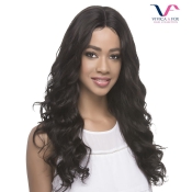 Vivica A Fox Remi Human Hair Natural Baby Invisible Center Part Lace Front Wig - MARGO