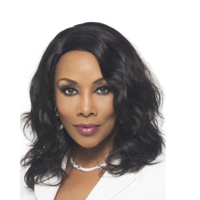 Vivica A Fox Natural Brazilian Virgin Remi Human Hair Lace Front Wig - NATURE