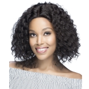 Vivica A Fox Natural Brazilian Remi Human Swiss Lace Front Wig - OASIS