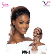 Vivica A Fox Natural Baby Swiss Lace Front Plaited Wig - PW-1