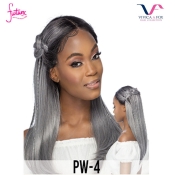 Vivica A Fox Natural Baby Swiss Lace Front Plaited Wig - PW-4