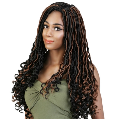 Vivica A Fox Ziggy Curly Goddess Loc Braid 14 - ZGCLY14