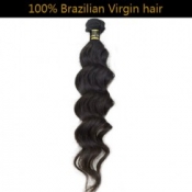 100% Virgin Brazilian Remy Hair Weft Loose Wave